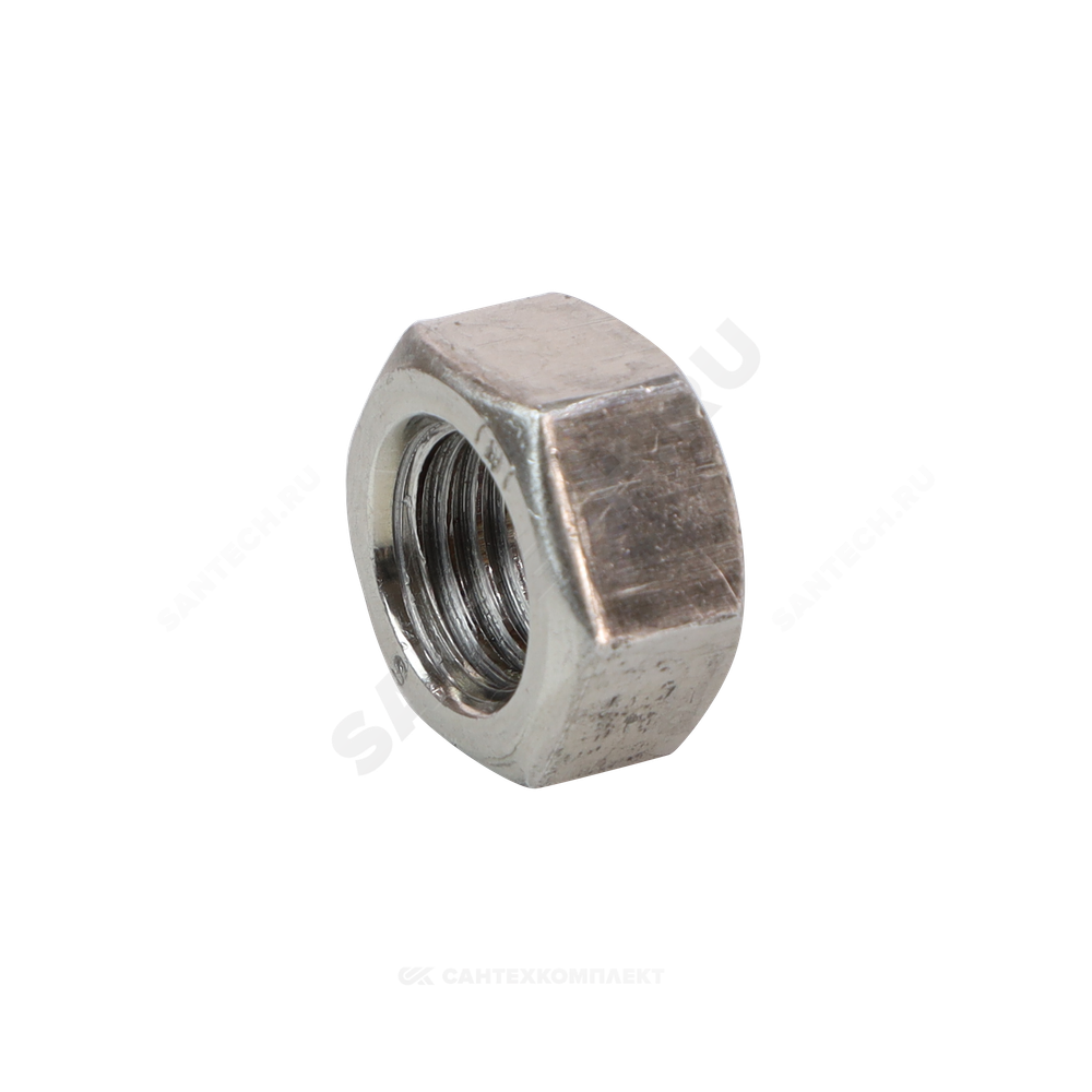 Гайка стальная М10 к.п. 5 шестигранная вес DIN 934 (5915/5927)