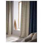 Комплект штор IKEA LONNSTAVMAL, Синий, 145х250 см, 2 шт