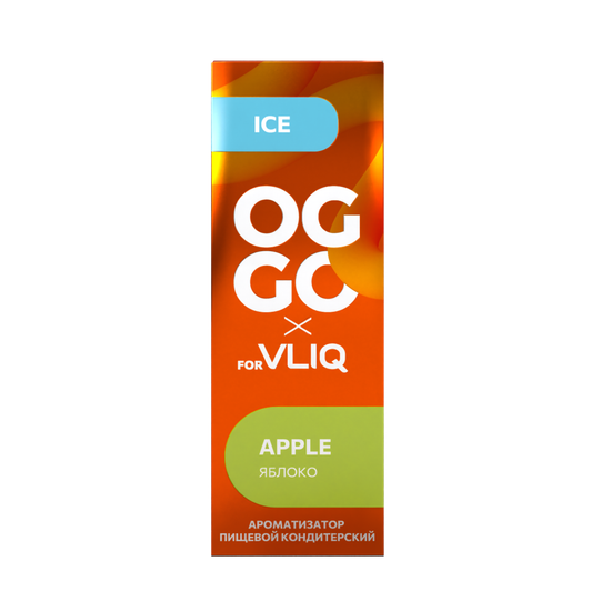 Ароматизатор VLIQ x OGGO Ice (14 мл / 30 мл) Яблоко