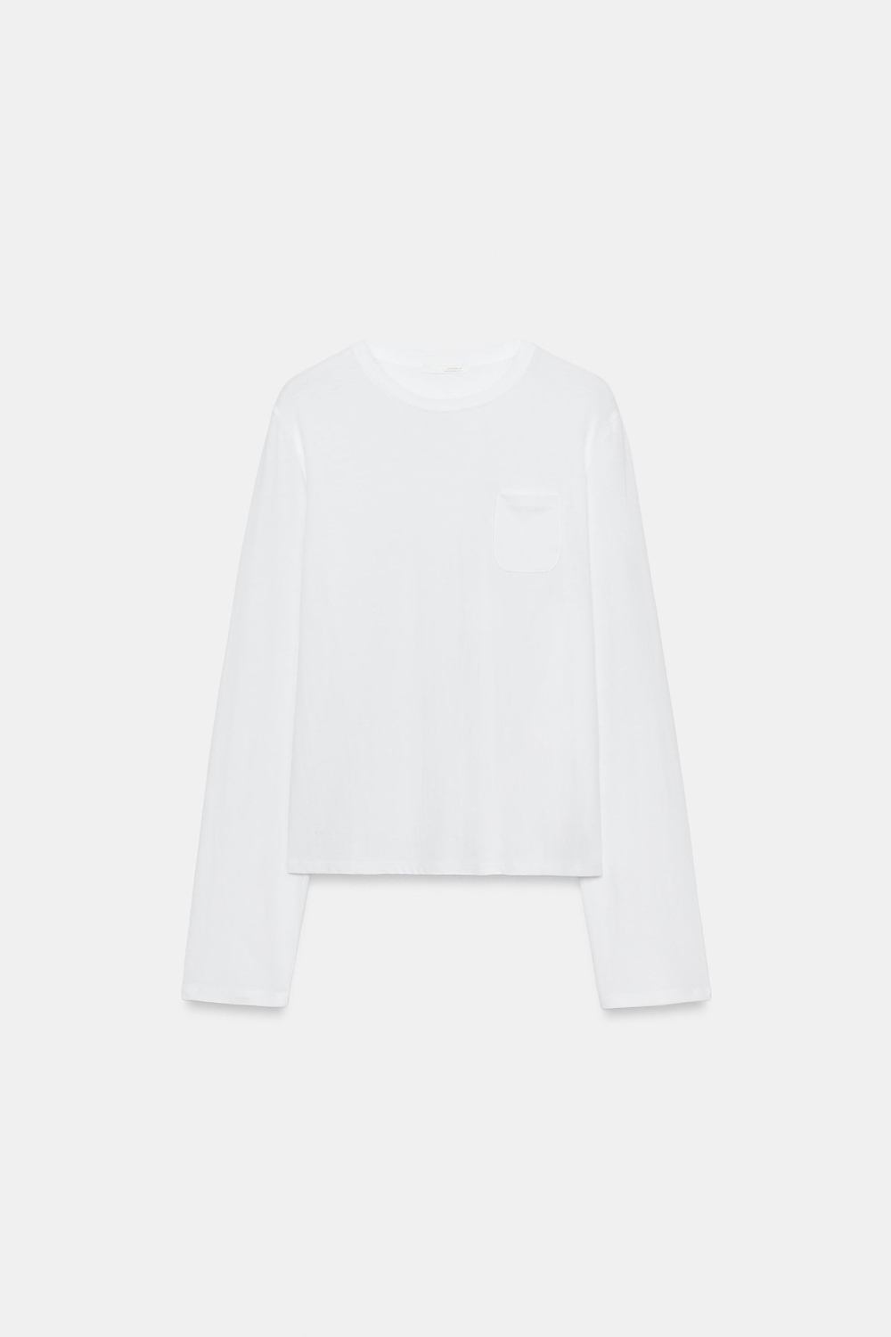 ФУТБОЛКА С КАРМАНОМ — ZARA