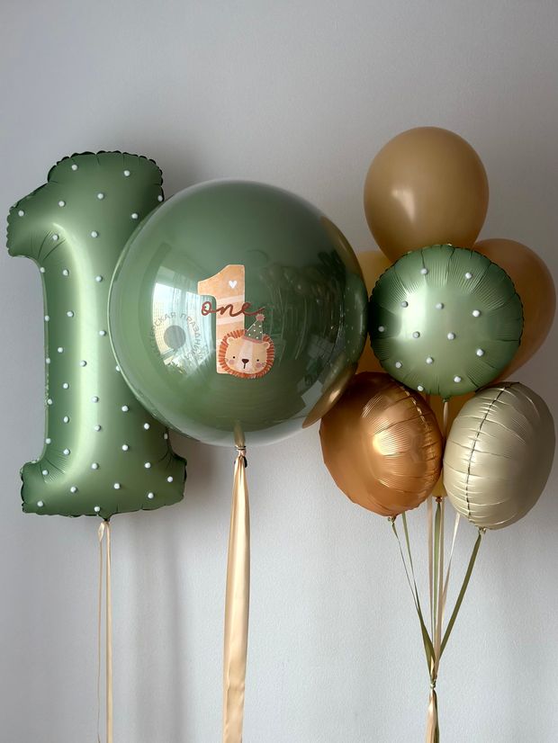 Воздушные шары для мальчика на 1 годик №9179