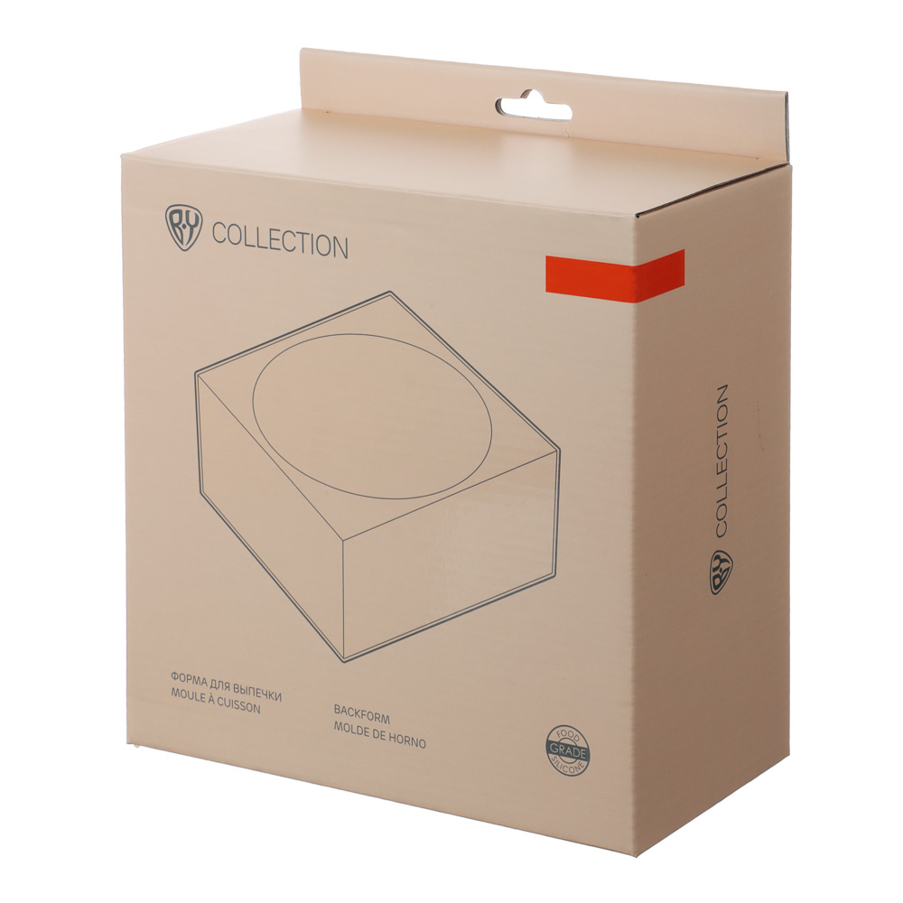 BY COLLECTION Форма для приготовления торта "Классик" 19х9см, силикон