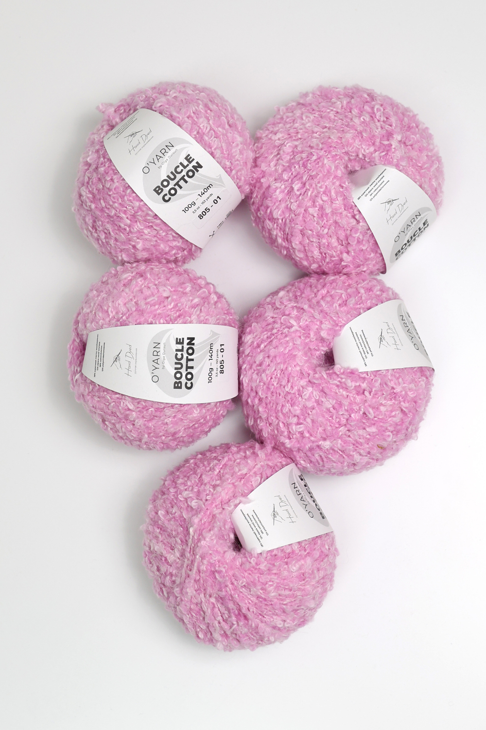 Пряжа O'Yarn BOUCLE COTTON, 100г