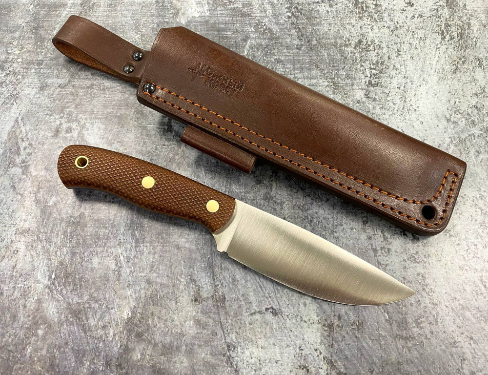 Нож Барибал, N690, конвекс, микарта, 235.0850