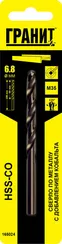 Сверло HSS-Co 6,8х109/69 мм
