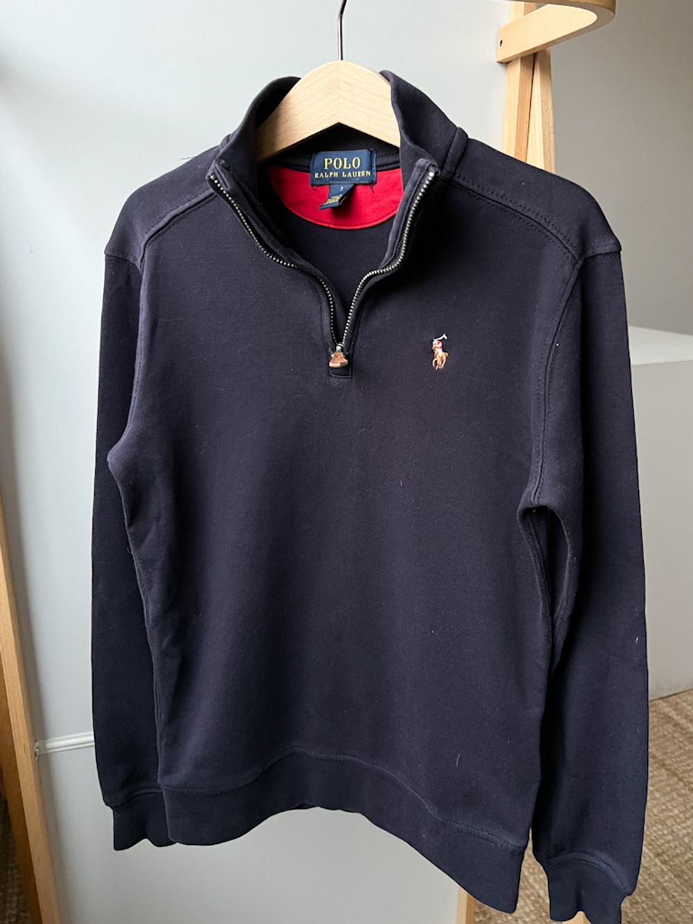 Поло синее Ralph Lauren, 122