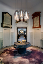 Подвесной дизайнерский светильник  FADE от Tom Dixon (золотой)