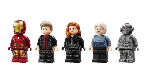 Конструктор LEGO Marvel 76325 Квинджет Мстители: Эра Альтрона