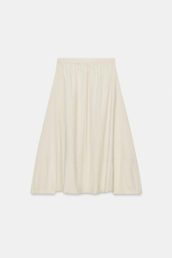 ZARA БРЮКИ-БАГГИ ИЗ НЕЙЛОНА, СВЕТЛО-ПЕСОЧНЫЙ