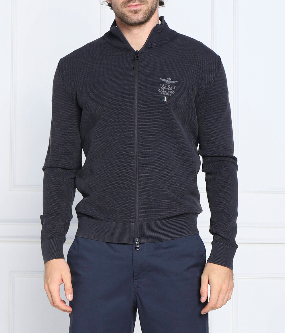 Свитер Aeronautica Militare - темно-синий(MA1393L463)