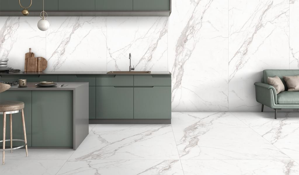 Ennface Slab Alaska Grey Glossy 120x280
