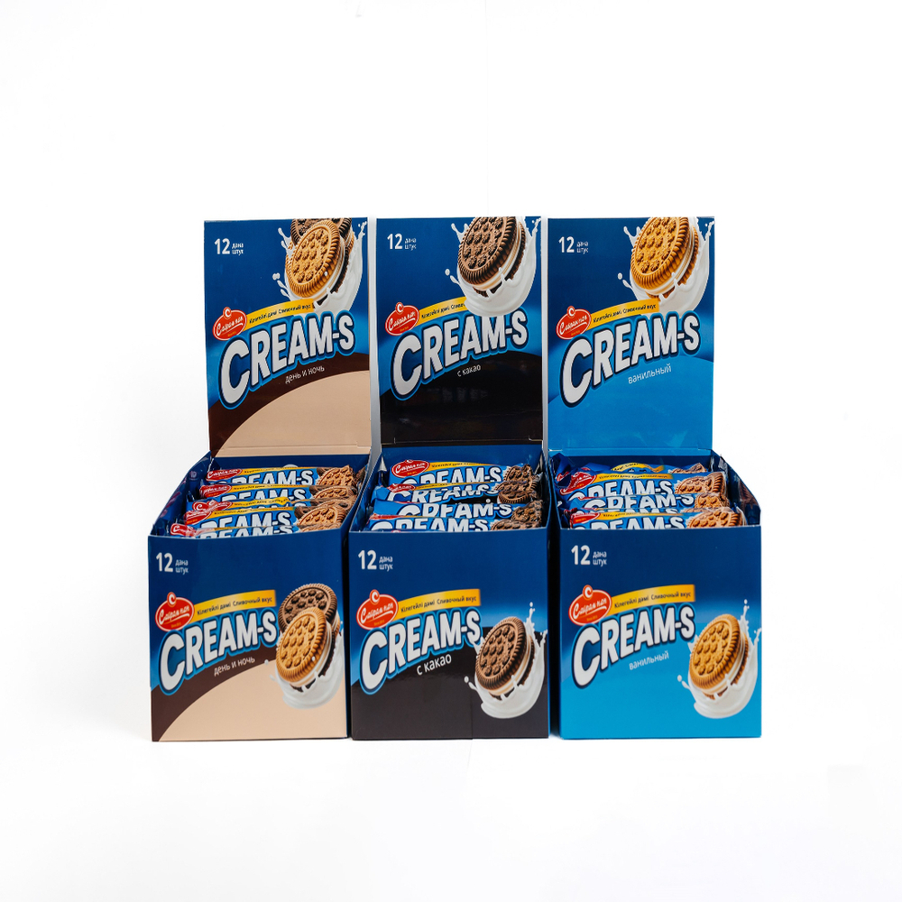 Печенье Cream*s Сайран Нан с какао 80 гр