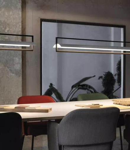 Pendant design lamp Kontur by Vibia