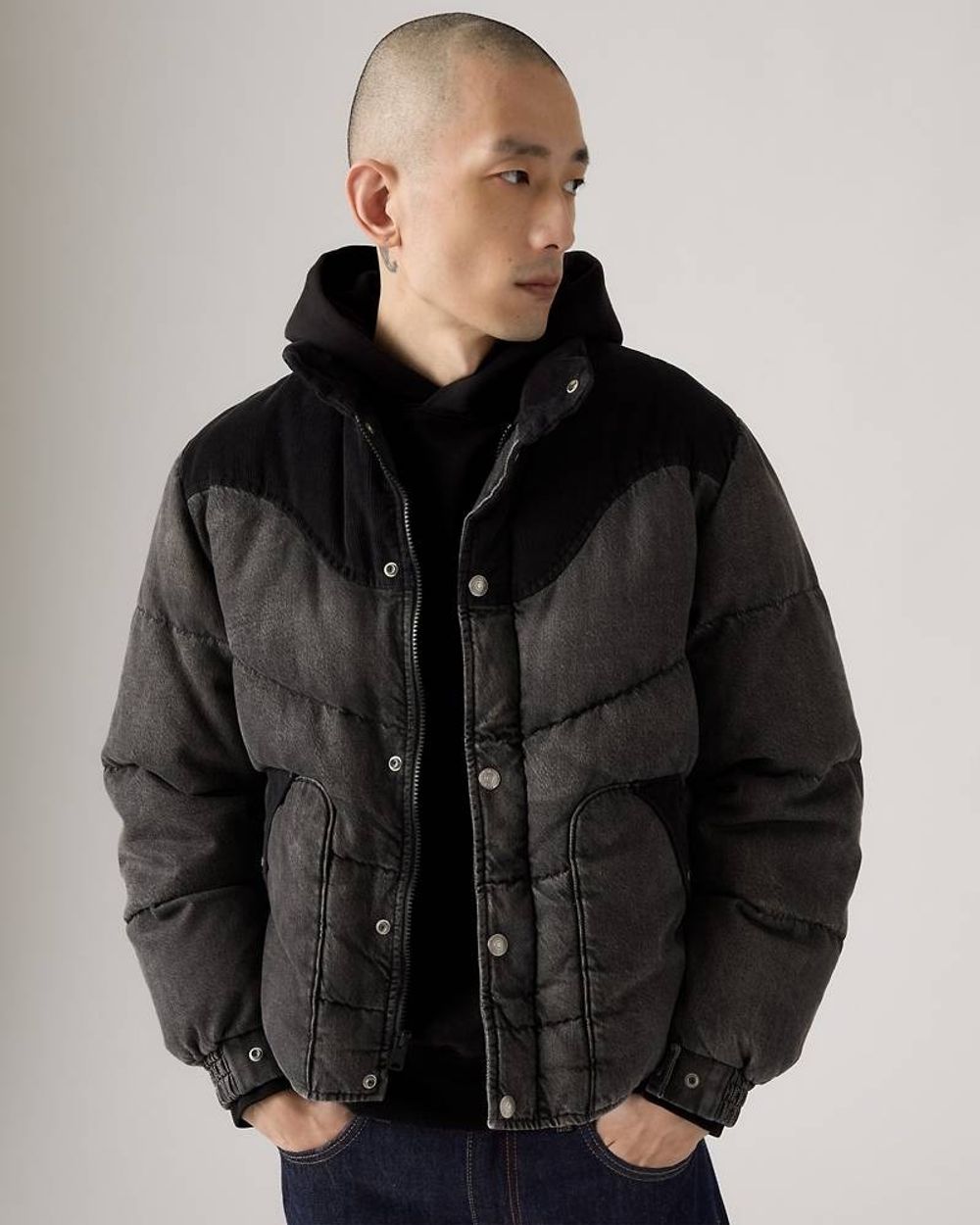 Куртка утепленная мужская LEVI'S WILD WEST SHRT PUFFER HAMILTON HEIGHTS