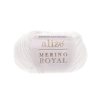 Пряжа "Merino Royal" 55 Белый