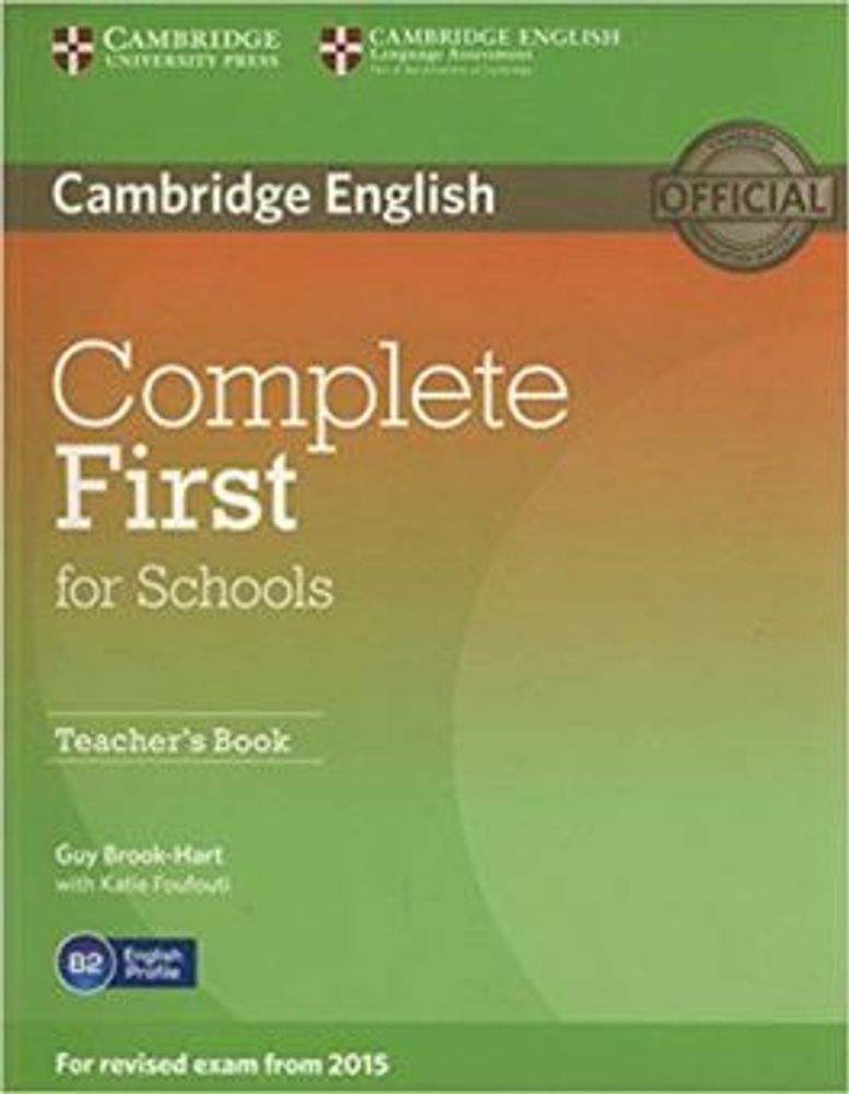 Complete First for Schools Teacher's Book