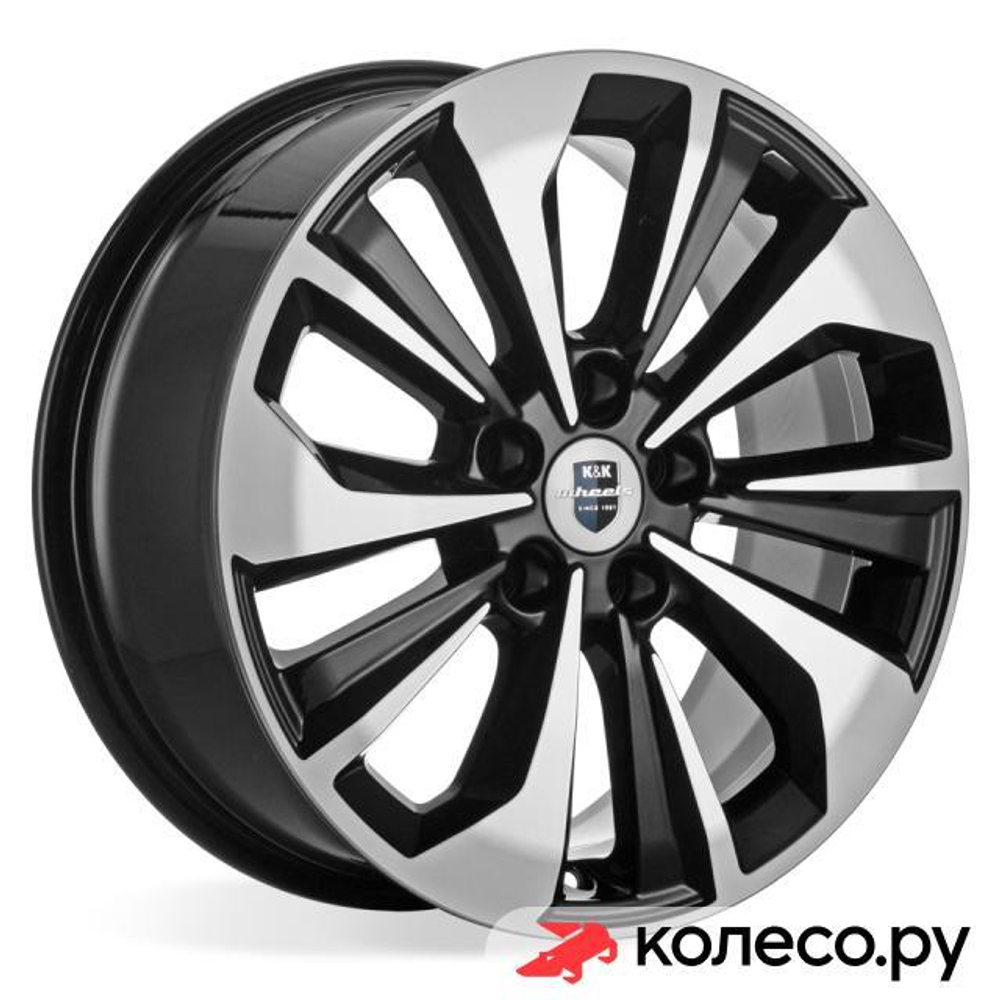 Авиор (КС936) 7x17/5*112 D57.1 ET49 Алмаз-черный