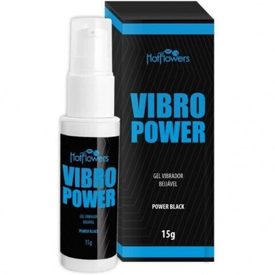 Жидкий вибратор VIBRO POWER со вкусом мяты для оральных ласк (15 гр)