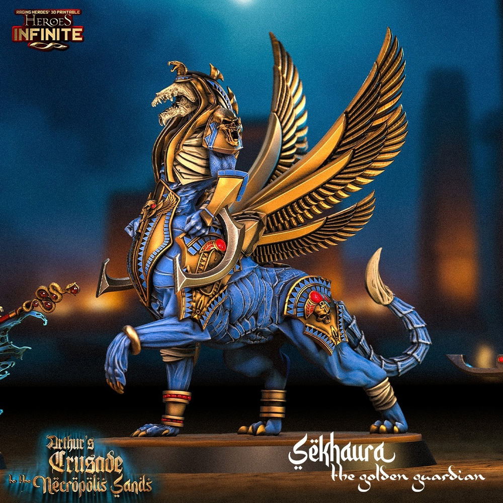 Tomb Kings Sekhaura Golden Sphynx