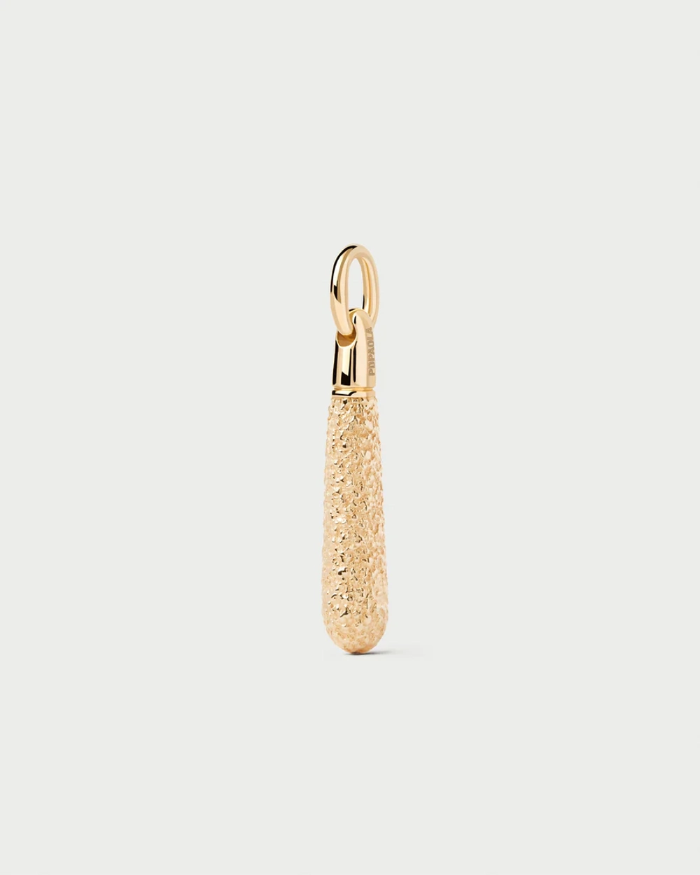 Подвеска Popcorn Large Drop серебро 925 пробы покрытое золотом