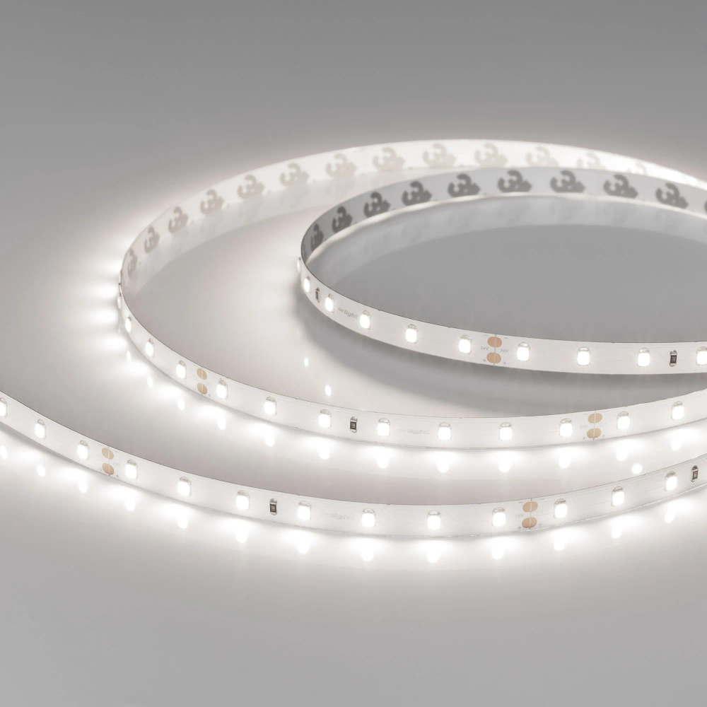 Светодиодная лента UL-A70-8mm 24V Day5000 (3 W/m, IP20, 10m) (Arlight, 7 лет) 063307