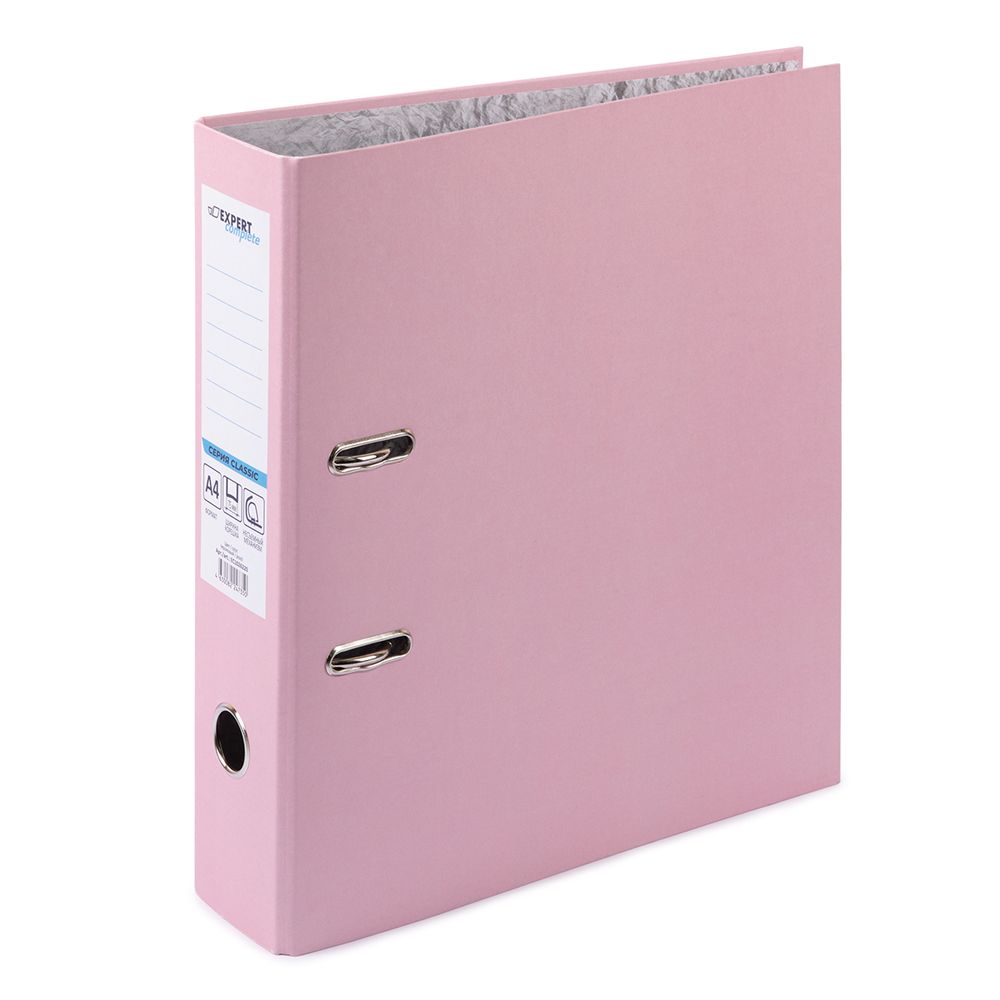 Регистратор Pastel 75 мм, 10 шт, Classic Lite A4 арочный механизм, персиковый EC1026220, Expert Complete