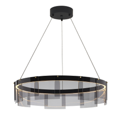 Люстра D8825P/S black/smoky