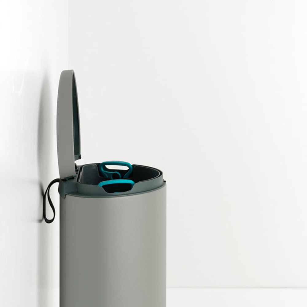 Мусорный бак с педалью 30л FB Brabantia Минерально-серый