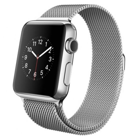 Часы смарт Apple Watch 38мм (миланский сетчатый стальной с магнитной застежкой)