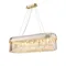 Люстра подвесная NewRgy NWK108-L1000*W300*H280(1200) H GOLD, 10×40 Вт, золотая