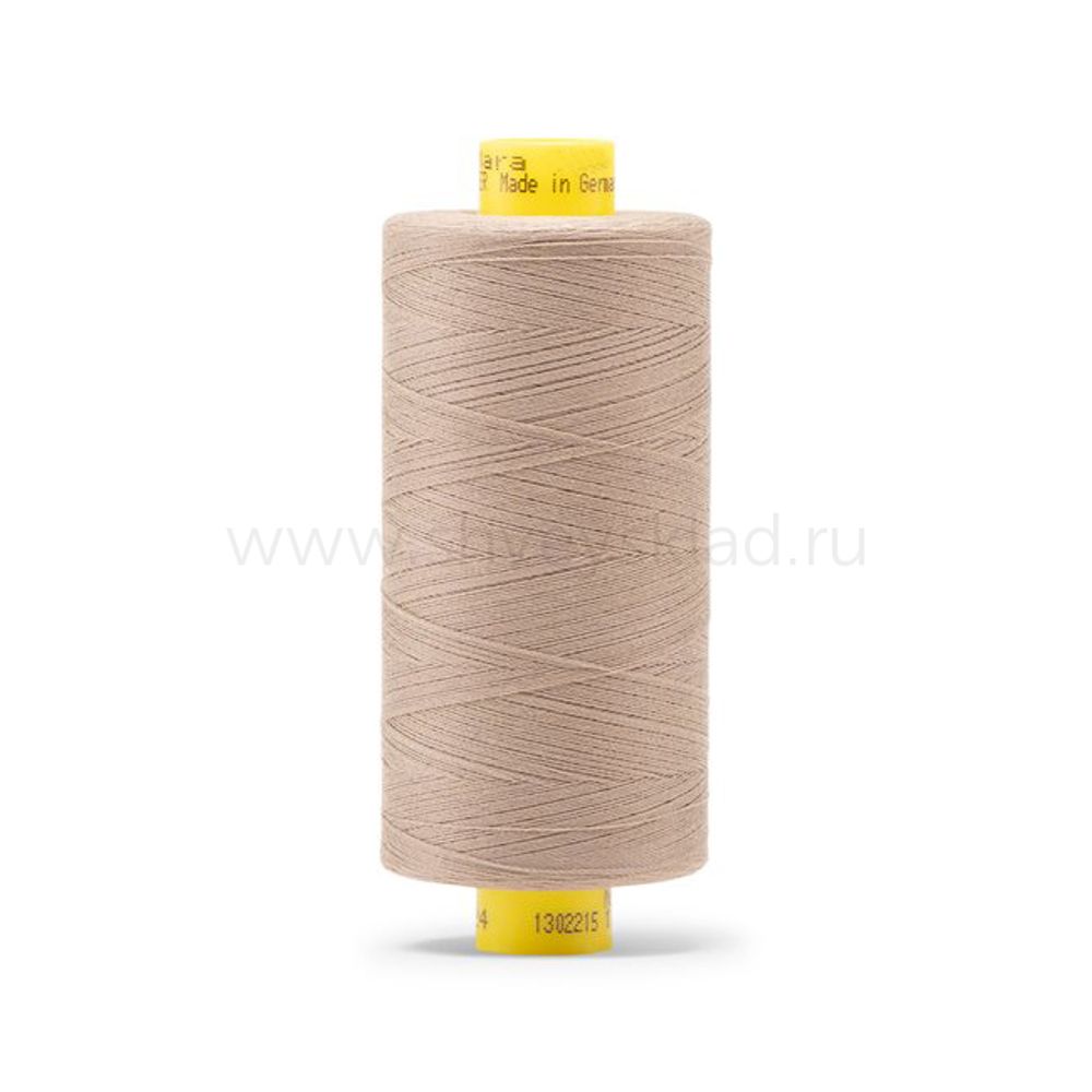 Нитка Gutermann Mara 30 (300 метров), 1 кат., для отстрочки | 724 бл. серо-коричневый