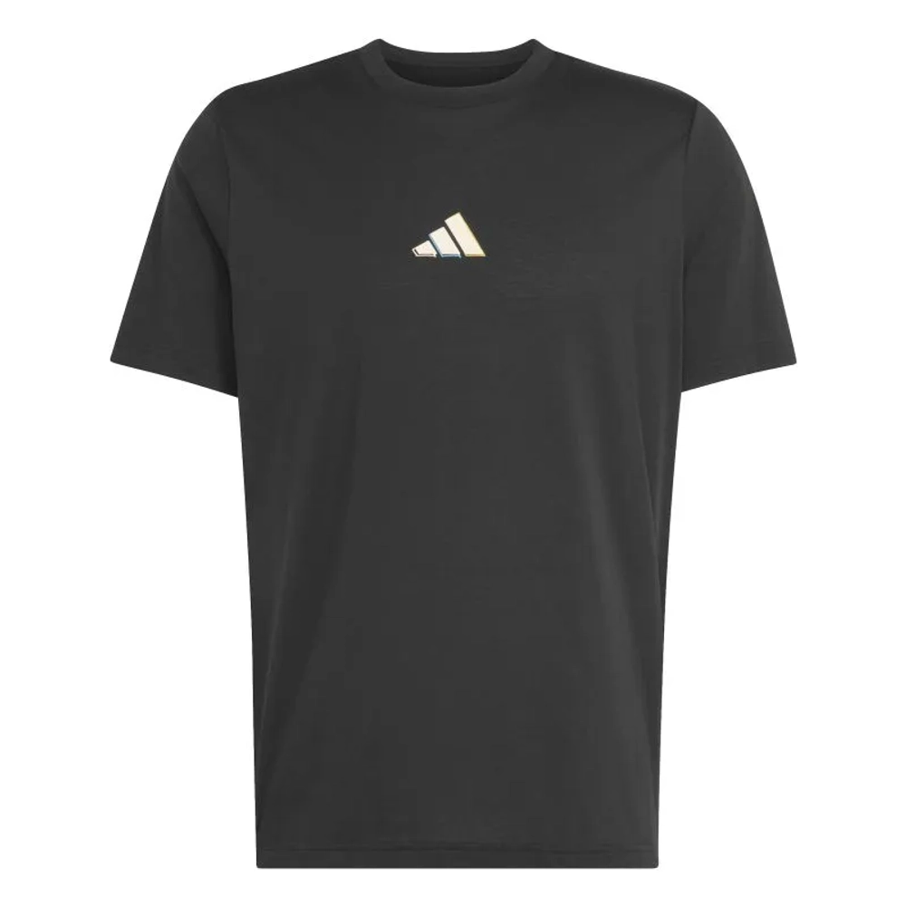 Мужская теннисная футболка Adidas US Graphic - black