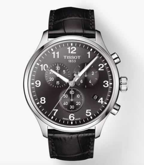 Мужские швейцарские часы Tissot T116.617.16.057.00 с хронографом