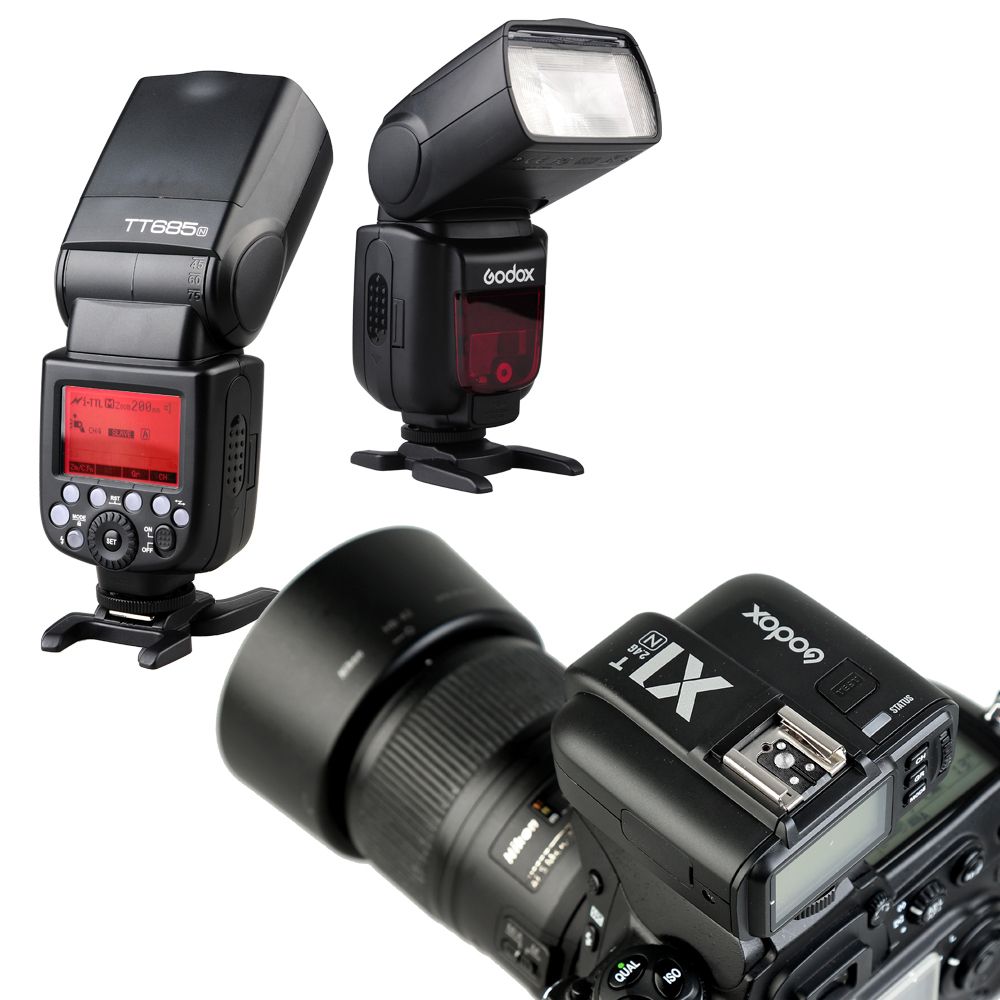 Пульт-радиосинхронизатор Godox X1R-N TTL для Nikon