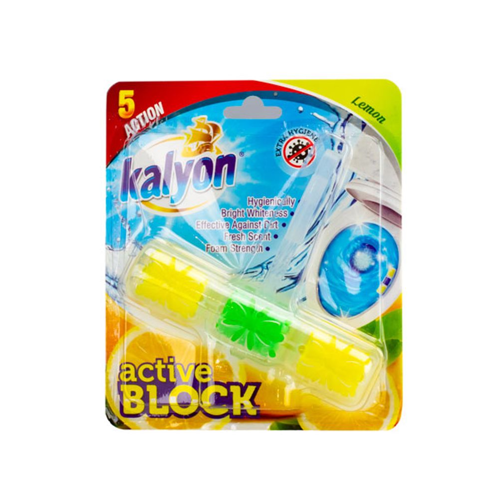 KALYON БЛОКИ ДЛЯ ТУАЛЕТА  ЛИМОН 3 шт