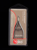 Кусачки Yoko SK 029 для кутикулы серия Premium со спиральной пружиной и лезвием 10 мм