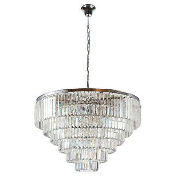 Люстра подвесная 3001/02 LM-16 хром Nova Divinare
