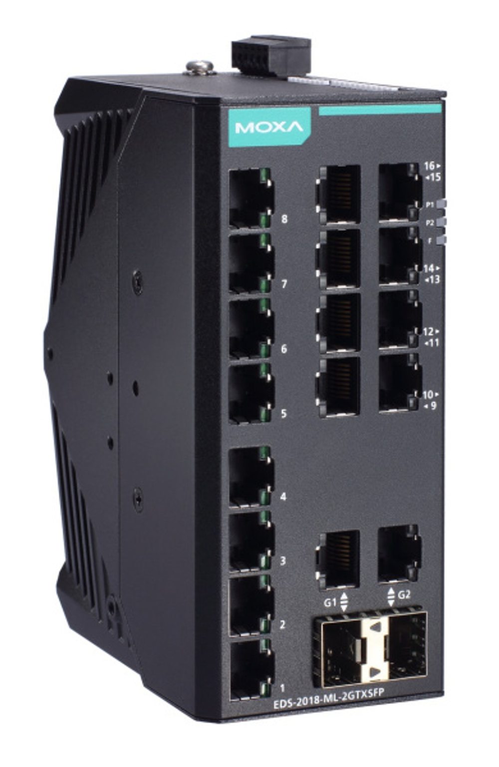 Коммутатор MOXA EDS-2018-ML-2GTXSFP