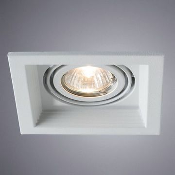 Встраиваемый точечный светильник A6661PL-1WH белый Canis Arte lamp