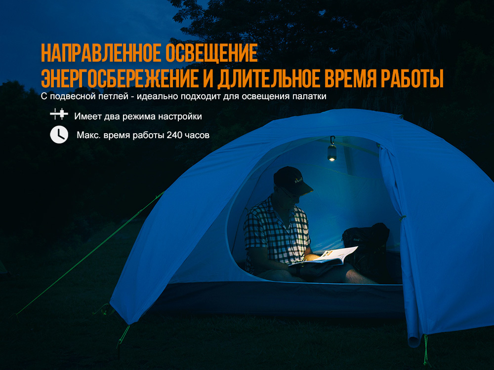 Фонарь Fenix CL26R зеленый