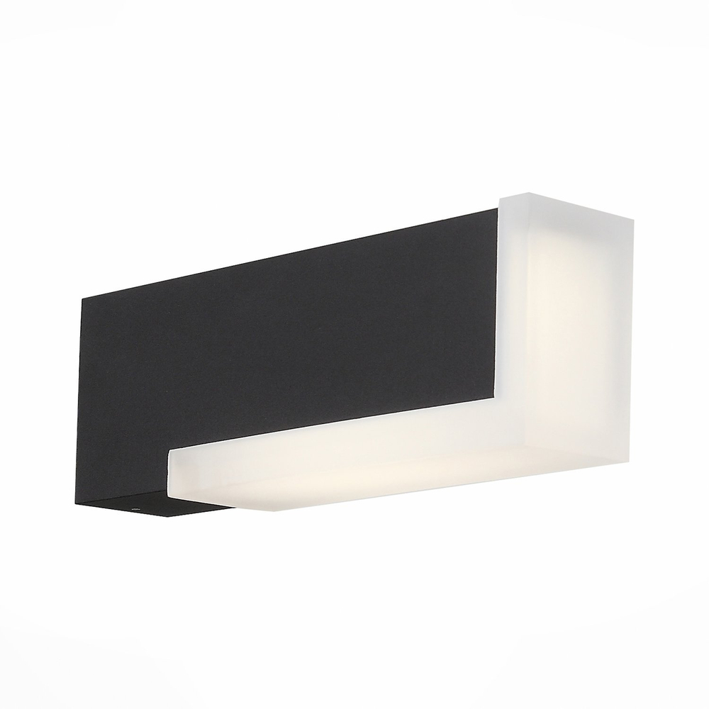 Светильник светодиодный, черный, белый, POSTO, LED, 6