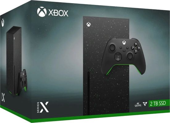 Игровая приставка Microsoft XBox Series X 2 ТБ Galaxy Black