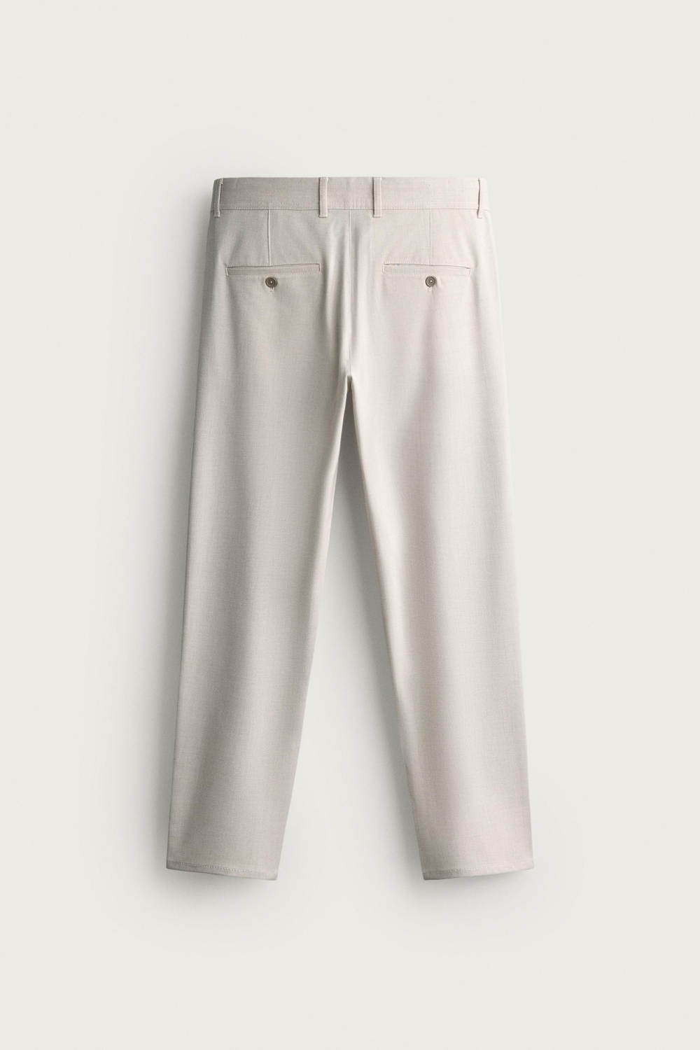 КОМФОРТНЫЕ БРЮКИ ЧИНОС ИЗ РЕЛЬЕФНОЙ ТКАНИ — ZARA