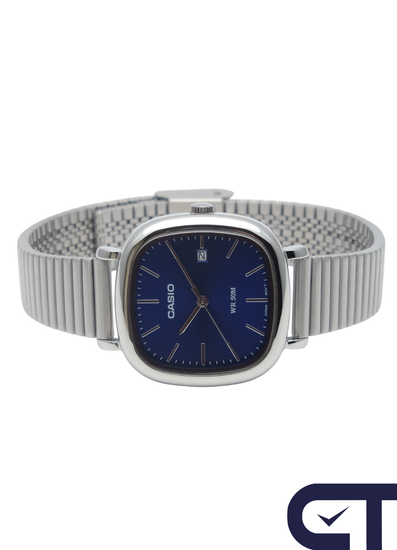 Casio LTP-B166D-2A — женские часы с датой и стальным браслетом