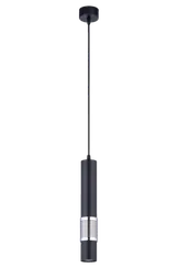 Светильник подвесной Rilon 2024CN SBK+CR, 50 Вт, хромированный и чёрный