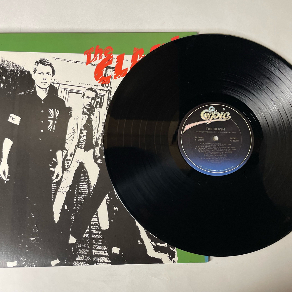 Винтажная виниловая пластинка LP The Clash (США 1980)