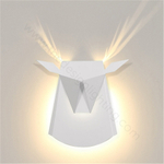 Wall design lamp Deer  (White)