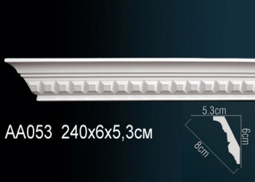 Карниз потолочный гибкий AA053