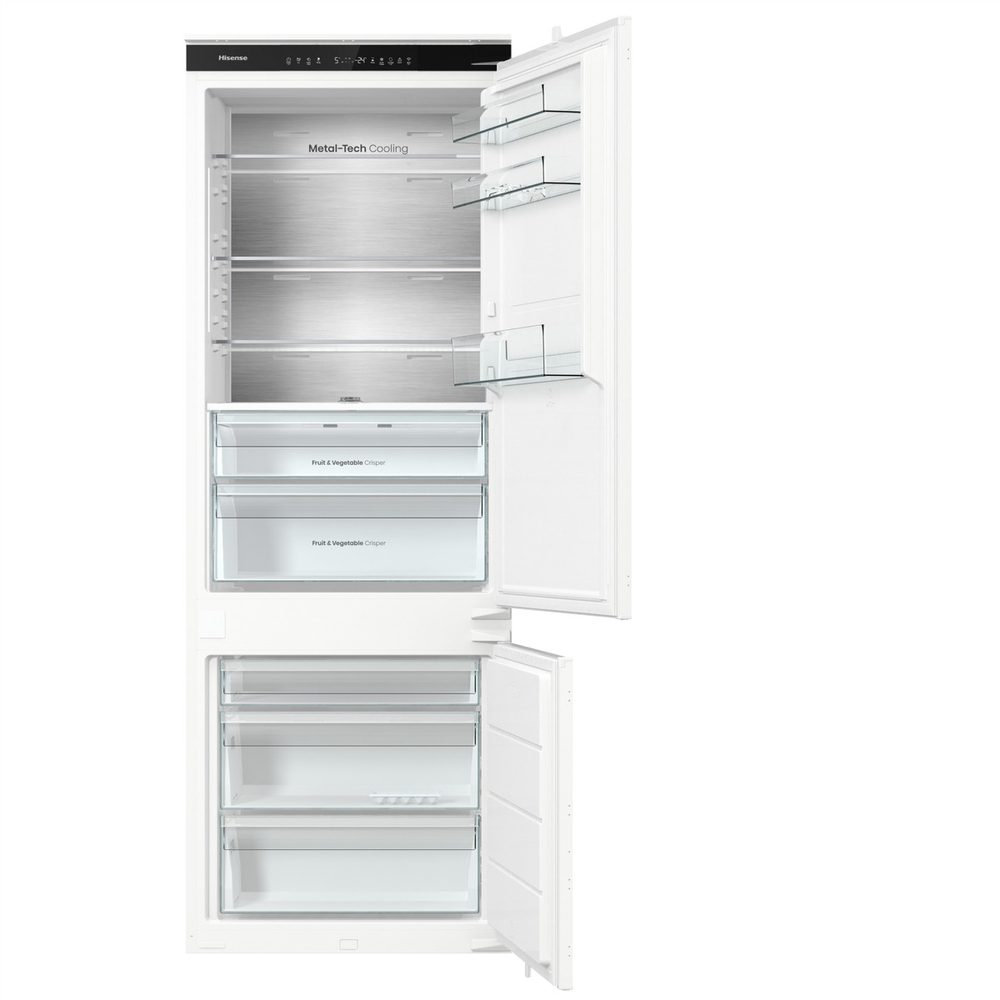 Встраиваемый двухкамерный холодильник Hisense RB3B370SAWD1