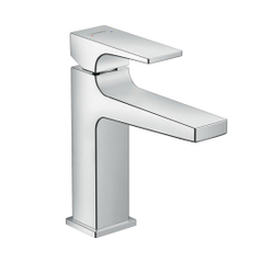 Hansgrohe Metropol Смеситель для раковины 110, однорычажный, с рычаговой рукояткой, со сливным клапаном Push-Open 32507000